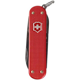 Мультитул Victorinox Classic SD Alox: Швейцарський ніж, 5 функцій, з файлом для нігтів, Sweet Berry