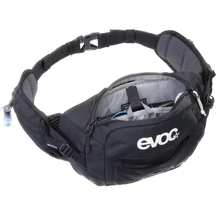 EVOC HIP Pack 3 - поясна сумка, 3 л, чорний колір, AIR Flow Contact System, без гідратора
