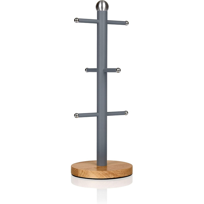 Swan Nordic Cup Holder, Carbon Steel, White, (H38 x W15 x D15cm, Grey)