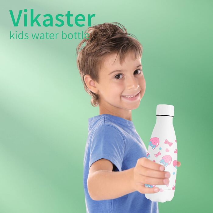 Термос Vikaster 500 мл: сталева термофляга, без BPA, витокозахисна, для спорту, подорожей, школи та активного відпочинку