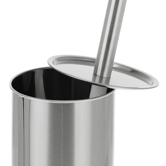 Relaxdays 3-Piece Bathroom Set Stainless Steel