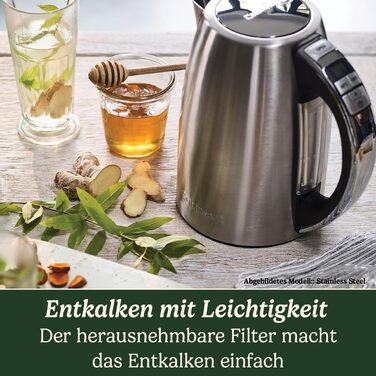 Cuisinart Multi-Temp Kettle | Fast Boiling | Cordless | Stainless Steel Finish | 1.7L Capacity | Adjustable Temperature | Removable, Washable Anti-Scale Filter | Brushed Stainless Steel Variable Temp 1.5L Stainless Steel Brushed
