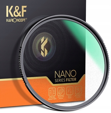 Ефектний фільтр K&F Concept Black Mist 1/4 Nano X PRO 58мм (дифузійний)