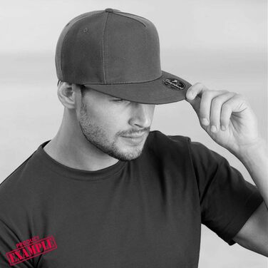 Унісекс бейсболка Ähm nö - сіра, snapback, один розмір