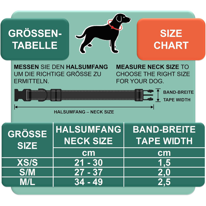 Преміум нашийник для собак DEY Air Mesh | Регульований | для малих, середніх та великих собак | багато кольорів та розмірів | нашийник для собак та котів | нашийники для собак | нашийник для цуценят | Рожевий, M [M/L] - 2,5 x 34-49 см Рожевий