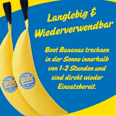 Boot Bananas Shoe Dryer Rapid Dry Technology | Ski Boot Dryer also suitable for boots, sports shoes, gloves | Shoe Dryer, Moisture Absorber, Dry in 4-6 hours