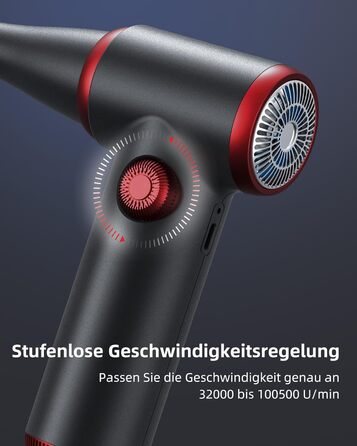 Електричний повітряний пилосос Koonie, набір для чищення CD09, з LED-підсвічуванням, для ноутбуків та ПК