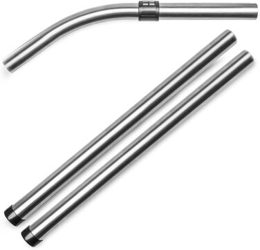 Набір шлангів сумісний з Kärcher WD серії WD1 WD2 WD3 WD4 WD5 WD6 WD7: 9-ти частинний комплект (шланг, труба, насадка для підлоги, насадка для щілин, щітка) для пилососів Kärcher