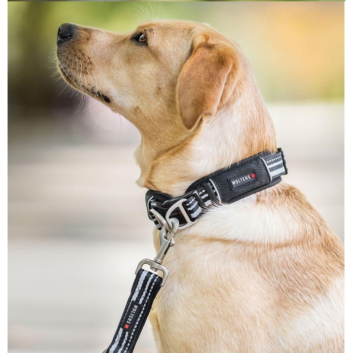Нашийник для собак Wolters Active Pro, розмір 35-40 см, чорний