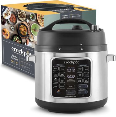Мультиварка Crock-Pot Turbo Express: 14 функцій, 5.6 л, CSC062X