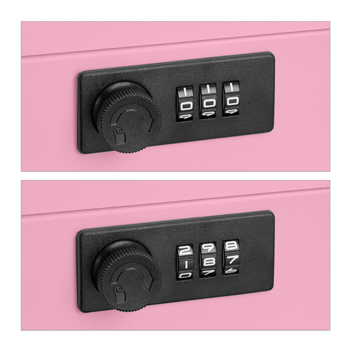Relaxdays Combination Lock Cash Box