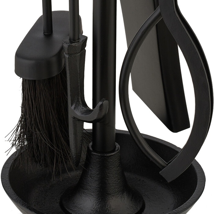 Relaxdays 5-Piece Fireplace Set