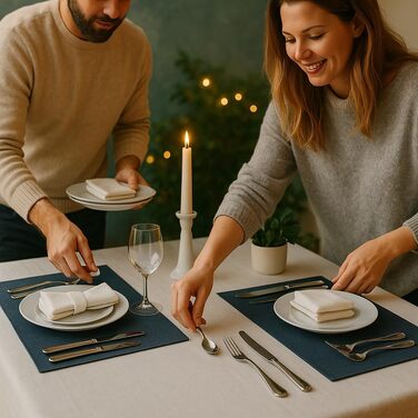 Набір столових приборів 60 предметів для 12 осіб з нержавіючої сталі – елегантний набір, полірований до блиску, придатний для миття в посудомийній машині та стійкий до іржі; для вишуканого сервірування столу в будні та на свята (Модель 3)