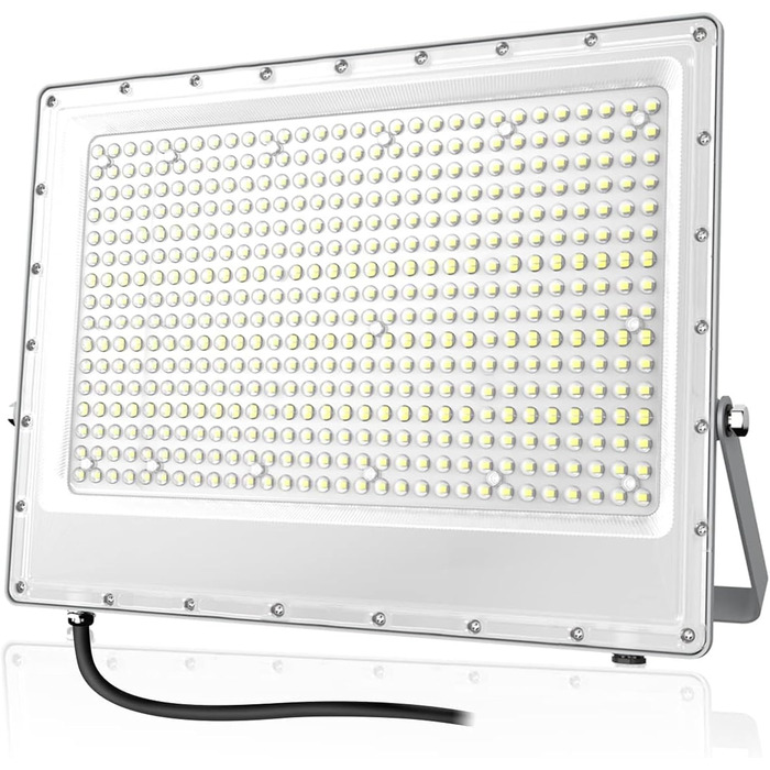 LED Floodlight Outdoor 150W, 15000LM Super Bright LED Floodlight, 6000K Cold White Spotlight IP65 Waterproof Floodlight Outdoor Spotlight for Garden, Terraces, Garage, Workshop, Sports Field (400.0 Watt)