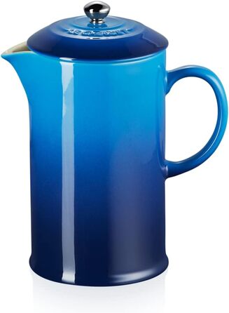 Френч-прес Le Creuset з кам'яної кераміки, 1 л, блакитний Azure