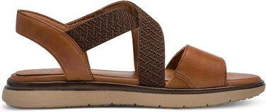 Босоніжки жіночі Tamaris Wide FIT 8-88600-44, 38 EU, колір Nut (бежевий), широка колодка