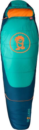 Дитячий спальний мішок Trollkids Femund 3in1, зелений, універсальний розмір