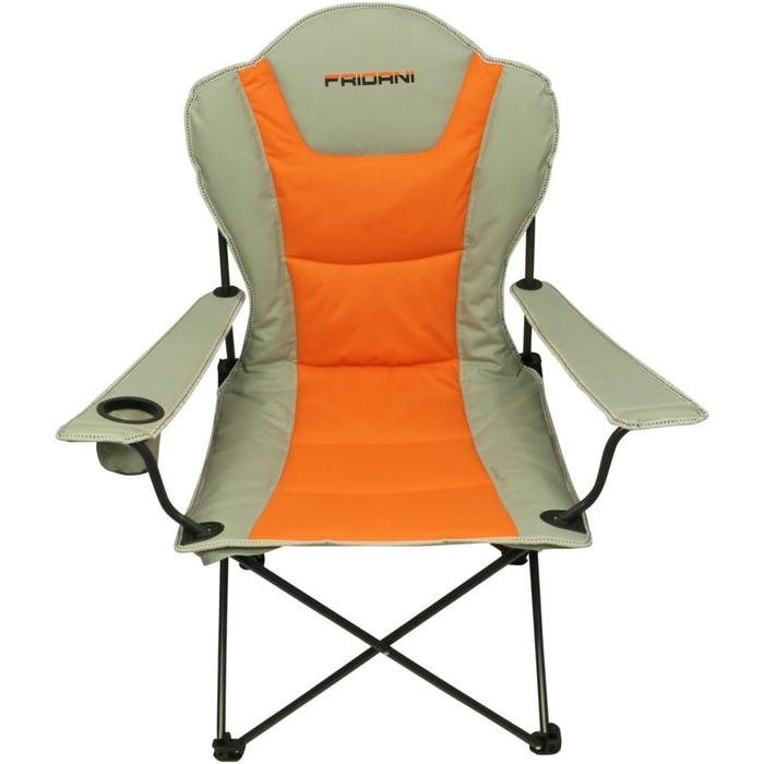 Крісло для кемпінгу Frdani FS: розкладне, з підлокітником, для саду, риболовлі та подорожей (3 кольори)