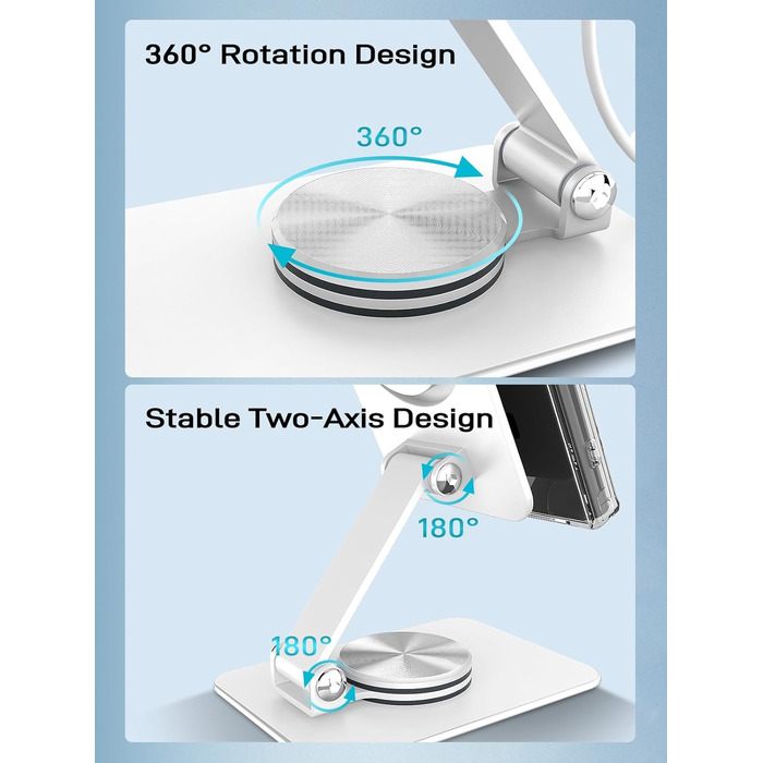 Бездротовий магнітний зарядний пристрій для Samsung Galaxy S25 Ultra/S24, iPhone 16/15/14, Pixel 10/9 Pro/8, Android, білий