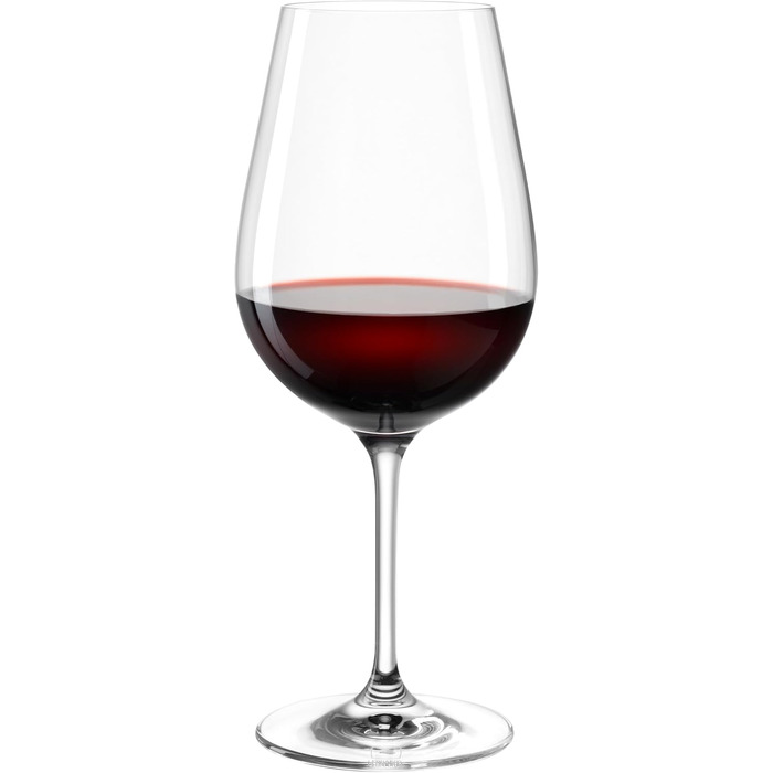 LEONARDO HOME Red Wine Glasses, Glass, Set of 6 (Pack of 1), 6