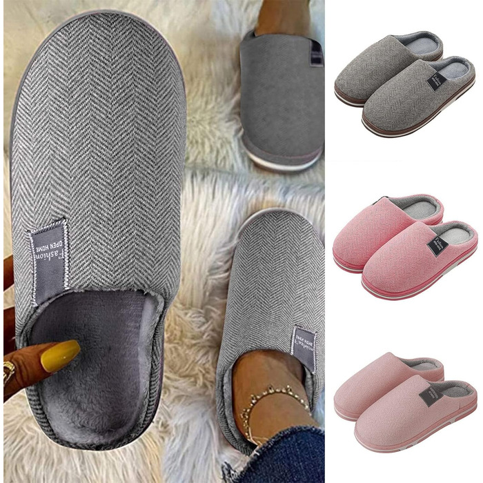 Тапочки жіночі зимові з плюшу, чоловічі теплі фетрові тапочки, зручні фетрові сліпони унісекс (A04 Кофе, 42 EU)