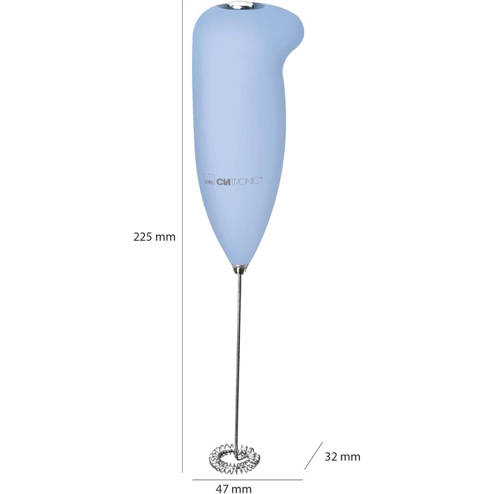 Електричний пінозмішувач Clatronic® MS 3089 м'ятно-зеленого кольору (блакитний)