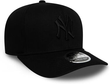 Кепка бейсболка New Era MLB 9Fifty Stretch Snapback з регульованим розміром, чорна, з логотипом New York Yankees