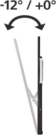 Hama TV Wall Mount Bracket - 37-90 inch TVs, up to 220lbs, VESA 800x400, Fixed Wall Mount with Minimal Wall Clearance, Includes Fischer Anchors & Installation Guide