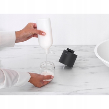 Настільний дозатор для рідкого мила Brabantia, 200 мл, сірий