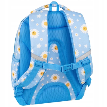 Шкільний багатокамерний рюкзак CoolPack (білий, синій, жовтий), 21 л