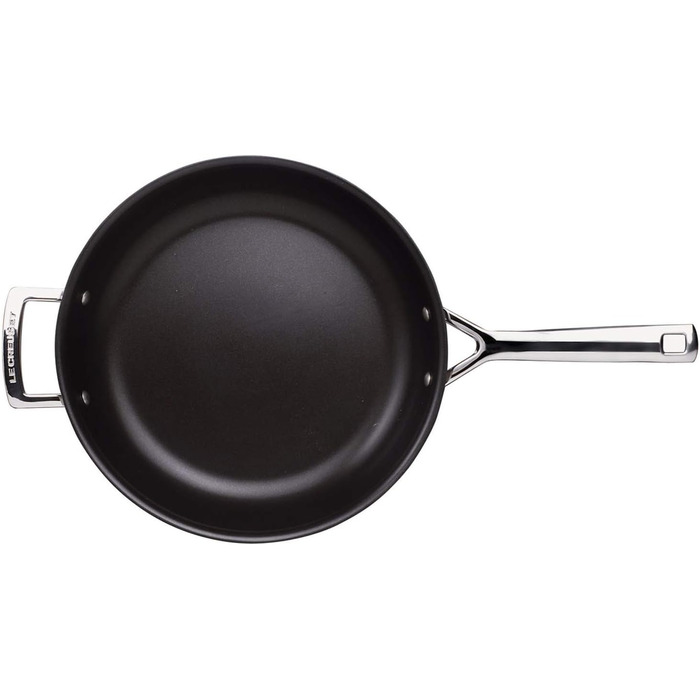 Сковорода Le Creuset з антипригарним покриттям, 30 см, нержавіюча сталь, для всіх плит (індукція, духовка)