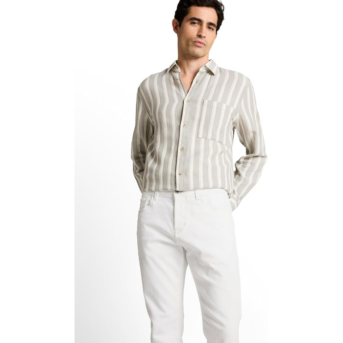 Джинси чоловічі Tom Tailor TTJOSH Regular Slim білі (29/32) - Оригінал