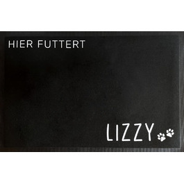 Підставка під миску для тварин з іменем | Килимки для собак та домашніх тварин | Різні розміри | Нековзні | Фетрова поверхня | Годівниця (35x50 см)