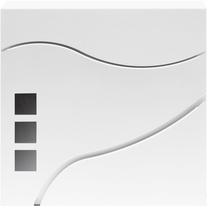 Поштовий ящик Wiltec Designer V24 антрацит/нержавіюча сталь 370x105x370 мм з замком, оглядовим вікном та тримачем для газет, сталевий порошкове покриття