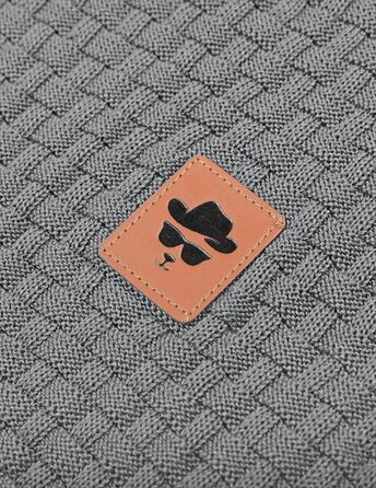 Пуловер чоловічий Tarainya, теплий светр з капюшоном, трикотажний, довгий рукав, колір сірий (C), розмір XL