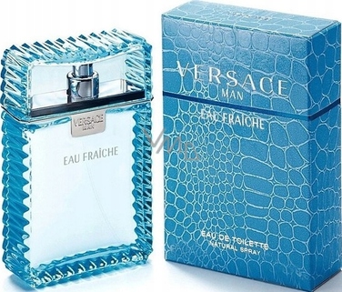 Туалетна вода Versace Man Eau Fraiche, 50 мл, деревна