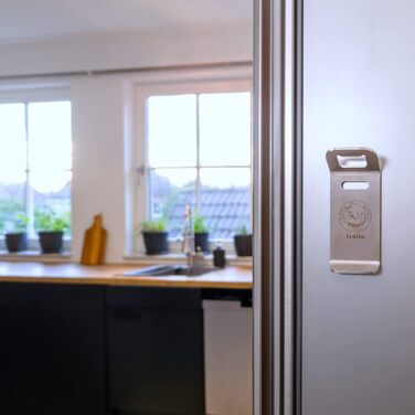 Ivalio Magnetic Bottle Opener | Strong Magnet Bottle Opener | Wall & Refrigerator Mounting | magnetic bottle opener | bottle opener