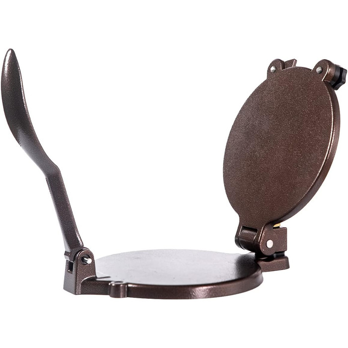 Пресс для тортилій, регульований, 20.3 см, бронзовий, для роті, доса, тамале, піци, пирогів, котлет, 8 дюймів