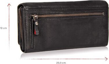 DONBOLSO® Florence Wallet for Women made from washed leather with RFID protection