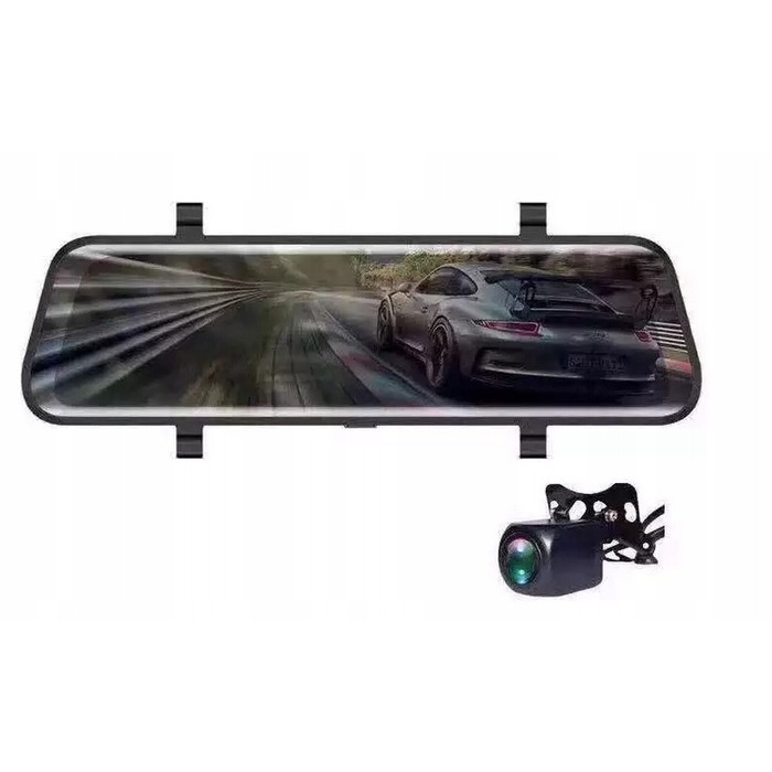 Автомобільний відеореєстратор Fastcam T09CM: 2 камери, Full HD, кут огляду 170°, сенсорний екран
