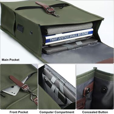 Рюкзак для ноутбука чоловічий/жіночий, з USB-портом, 15.6 дюймів, для подорожей, навчання, велосипеда (Зелений)