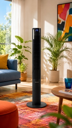 Колонний вентилятор CLIMATIVE MAX: найпотужніший обдув + іонізація + ароматизація