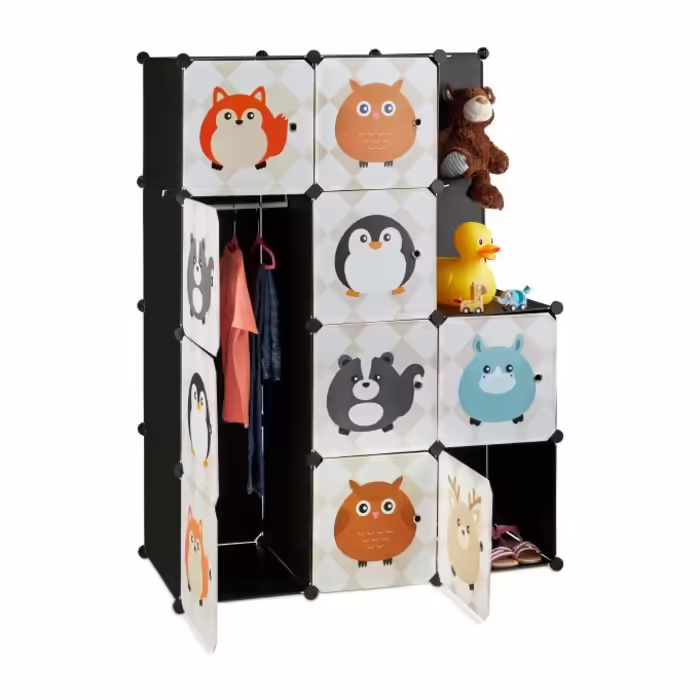 Relaxdays Tier-themed Storage Shelves for Kids' Rooms