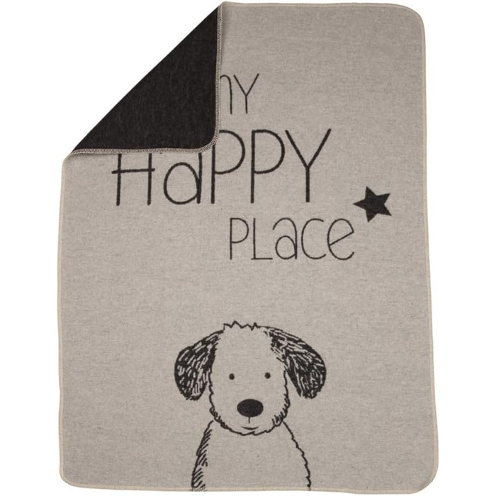 Квіткова ковдра для тварин David Fussenegger My Happy Place - 90x70 см, 85% бавовна, GRS сертифікат