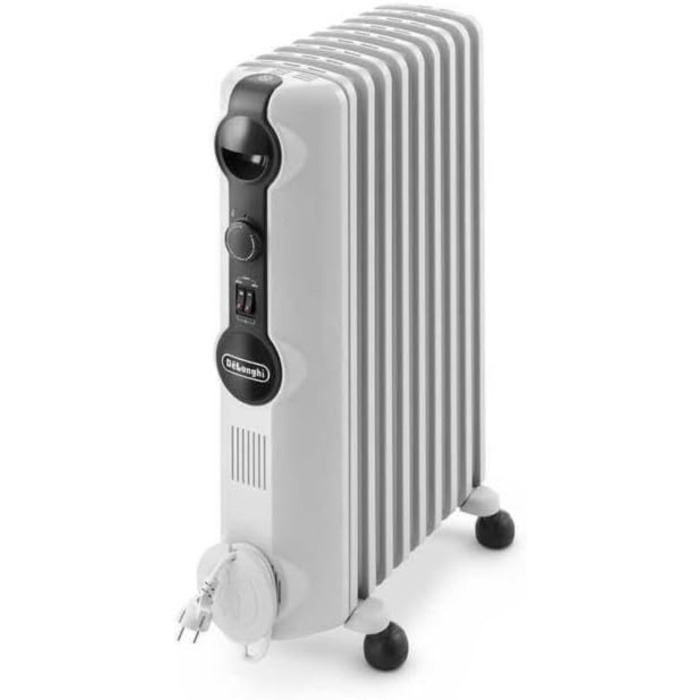 Радіатор De'Longhi Radia-S TRRS0920 – 1500 Вт, регулювання температури, захист від замерзання, 9 елементів