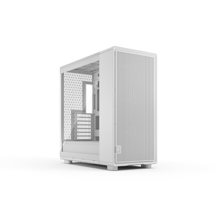Комп'ютерний корпус Fractal Design Epoch XL White з темперованим склом, сітчастою передньою панеллю та 3 вентиляторами Momentum 12
