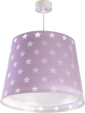 Ceiling Lamp for Kids' Room, Pendant Light, Hanging Lamp, Ceiling Light for Kids, Star Lamp for Kids' Room, Malva, 81212L, E27