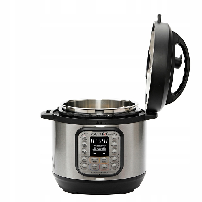 Мультиварка Instant Pot Duo60, срібляста, 1000 Вт, 5,7 л