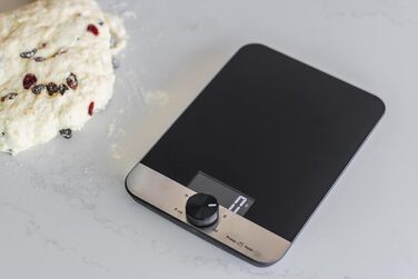 KitchenAid Digital Kitchen Scale with Glass Platform - Weighs Wet & Dry Ingredients - 5000g/5000ml Capacity