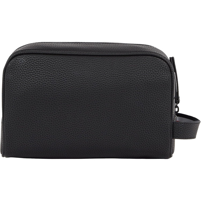 Tommy Hilfiger Men's Essential PU Washbag, Faux Leather